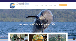 Desktop Screenshot of dolphinbayhideaway.com